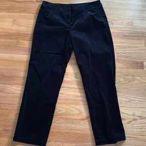 EILEEN FISHER Velvet pants Black large